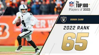 #65 Derek Carr (QB, Raiders) | Top 100 Players in 2022