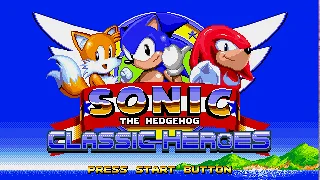 Sonic Classic Heroes: Sonic the Hedgehog 2 3 player Netplay 60fps