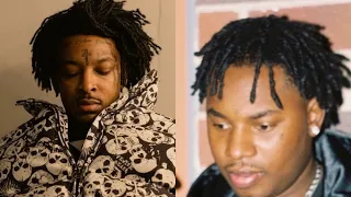 21 Savage argues with Lil Marlo affiliate PFK despite the rumors of being behind his demise 😱