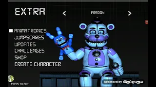 All extras all custom night  fnaf ultimate edition 1 2 3