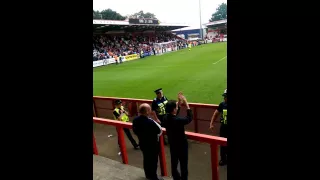 Stevenage 2-1 Luton | Last minute winner celebrations