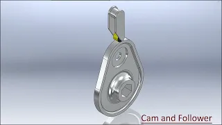 Modelling and Simulating a Cam and Follower Assembly with audio || Autodesk Inventor Tutorial