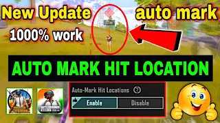 How to Enable Auto Mark Hit Location in PUBG MOBILE & BGMI 2023🔥 bgmi Auto mark hit location