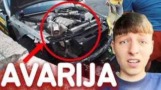 AVARIJA DRIFTO VARŽYBOSE *caught on camera* | Talžūnas | Pildyk ofisas