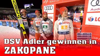 DSV Team gewinnt in Zakopane [alle Sprünge] 2020