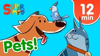 Our Favorite Songs About Pets | Kids Songs | Super Simple Songs