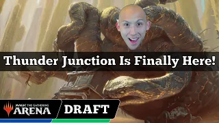 Thunder Junction Is Finally Here! | Outlaws Of Thunder Junction Draft | MTG Arena