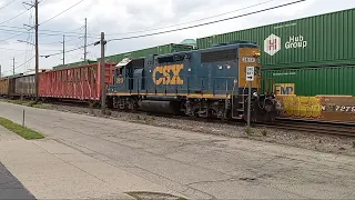 Friendly crew with train races & chasing train from Hamilton to Eaton,Ohio