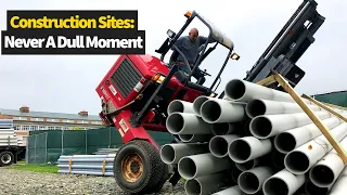Funniest Bad Day At Work Fails Caught On Camera | Construction Fails 2022