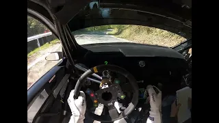 WRC Croatia Test POV Helmet Cam