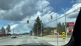 Our drive from Invermere ~ Rushmere-fairmont - Radium Hot springs British Columbia 🇨🇦