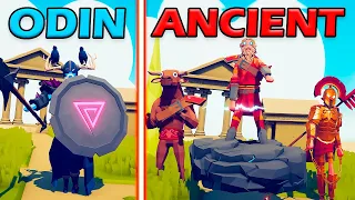 ODIN TEAM vs ANCIENT TEAM - Totally Accurate Battle Simulator | TABS