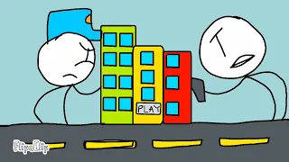 Escaping the city | Henry Stickmin Animation