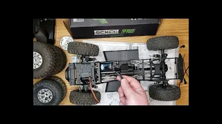 SCX10 PRO BUILD TIPS