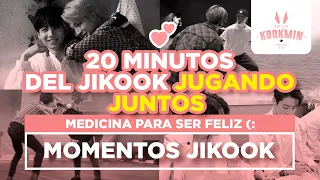 JIKOOK - JUGANDO JUNTOS | 20 Minutos del JIKOOK Jugando | JiKook Playing (Cecilia Kookmin)