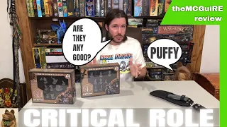 Custom CRITICAL ROLE Mighty Nein and Vox Machina MINIATURES Review