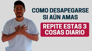 Cómo desapegarse de una persona: repite estas 3 cosas y recupera tu poder