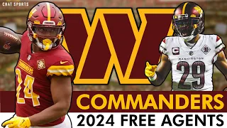 Washington Commanders Free Agency Rumors: 10 Commanders Free Agents To Consider Re-Signing In 2024