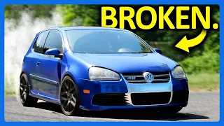 I Blew Up My VW R32 at My FIRST Track Day...