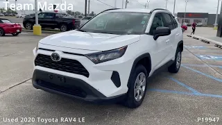 Used 2020 Toyota RAV4 LE    P19947