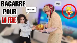 BAGARRE ENTRE MAMIE ET DIANA POUR AVOIR LA FÈVE #galette