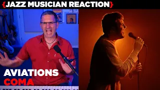 Jazz Musician REACTS | Aviations - Coma | MUSIC SHED EP369