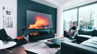 My MODERN TECH Living Room Tech Setup Tour - 2019 EDITION