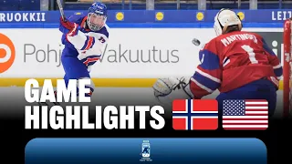 Highlights: Norway vs USA | 2024 #U18MensWorlds