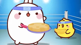 The Kung Fu Master | Molang And Piu Piu | Cartoons For Kids | HooplaKidz Shows