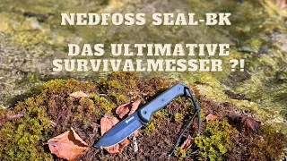 NedFoss SEAL -BK im extrem Messertest! Ist das, dass neue Survivalmesser für nur 52€?? #survival