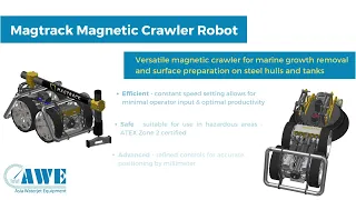 Magtrack Magnetic Crawler Robot