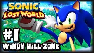 Sonic Lost World - (1080p) - Part 1 Windy Hill Zone