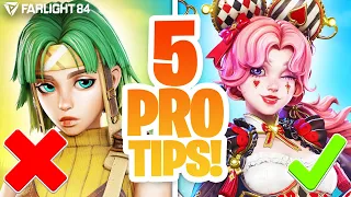 5 PRO TIPS EVERY NEW PLAYER SHOULD KNOW IN FARLIGHT 84!