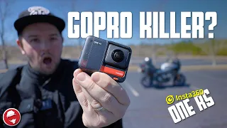 Best action cam for motorcyclist? | Insta360 One RS Review