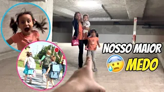 UMA TARDE TODA DIZENDO SIM ENQUANTO BUSCO A LARA NA ESCOLA - Família da Rê