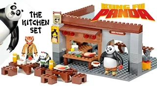 Kung Fu Panda 3 The Kitchen Set Unofficial LEGO Set Speed Build w/ Master Po Ping