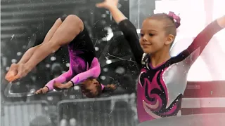 The Gymnastics Evolution of Whitney Bjerken (Level 3–10)