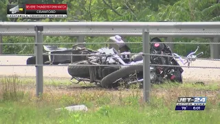 I-90 westbound in North East closed due to fatal motor vehicle accident