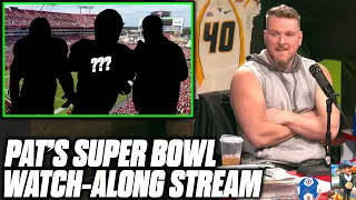 Pat McAfee Announces His Super Bowl Watch Party Stream