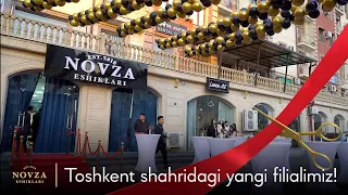 @novzaeshiklari kompaniyasining Toshkent shahridagi 3-filialining ochilish marosimidan lavhalar.