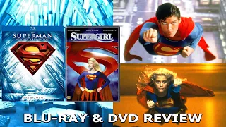 Blu-Ray Superman Movies & SuperGirl DVD Reviews