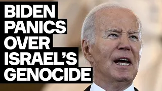 Biden PANICS Over Israel's Genocide