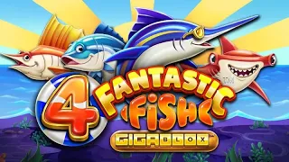 4 Fantastic Fish GigaBlox slot by 4ThePlayer | Trailer