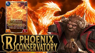 Phoenix Bloom Conservatory - Anivia & Annie Deck - Legends of Runeterra Domination Gameplay