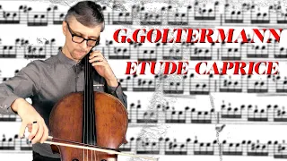 G. Goltermann Etude-Caprice | Sautillé Bow Stroke | Fast and Slow Tempo
