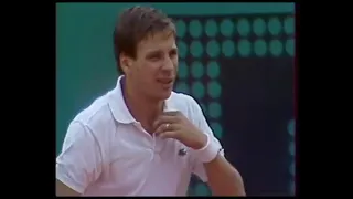 FO 1982 2R Lendl vs. Tulasne