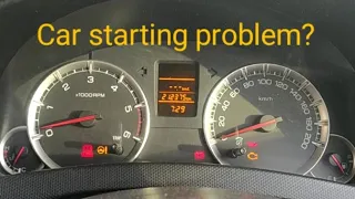 car starting problem||Maruti Suzuki Swift starting problem||Swift starting problem