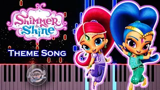 Shimmer and Shine Opening Piano Tutorial