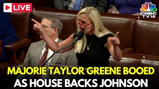 USA News LIVE: Marjorie Taylor Greene Suffers Overwhelming Loss in Speaker Mike Johnson Ouster |N18G