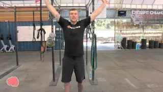 How to Warm Up Shoulders with Resistance Band - WOD Nation coach Barry @ CrossFit Chiang Mai